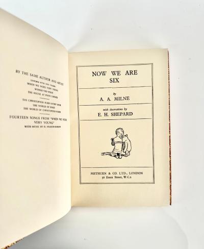 4 vols A A Milne Winnie The Pooh Series
