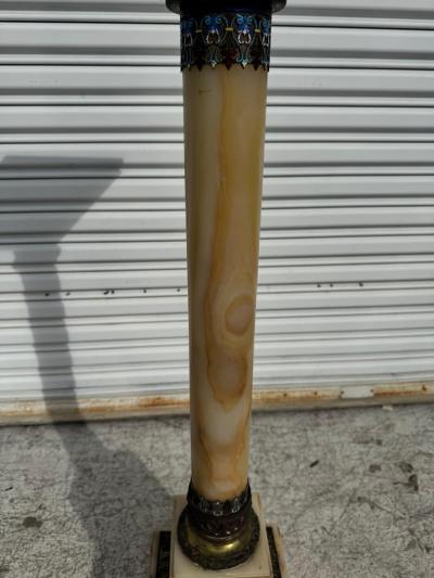 41 Onyx With Bronze Accents and Champleve Enameling