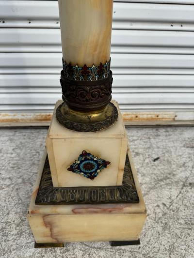 41 Onyx With Bronze Accents and Champleve Enameling