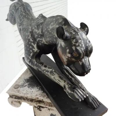42 Metal Running Cheetah