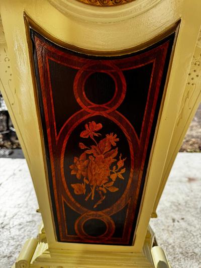 44 Hand Painted and Carved with Gilt Bronze Ormolu Pedestal