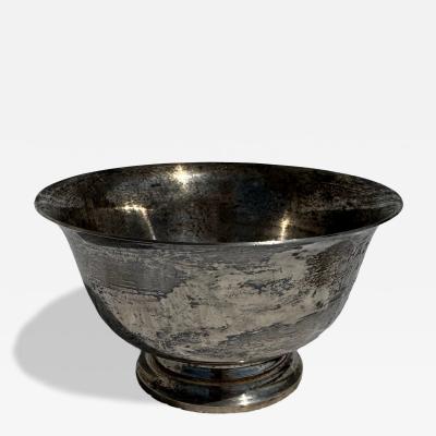 5 4 d x 3 h Paul Revere Footed Sterling Silver Engraved Exemplar Bowl