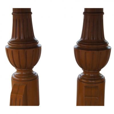 5 Foot Vintage Mahogany Dining Table with Drop Leaves by Rway