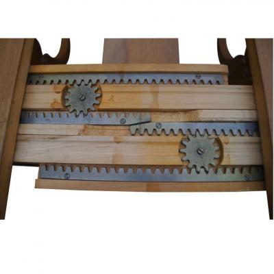 5 Foot Vintage Mahogany Dining Table with Drop Leaves by Rway