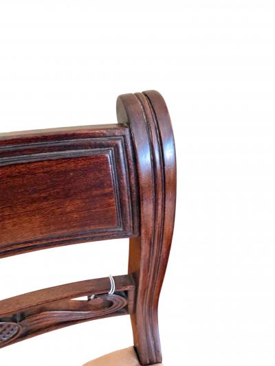 5 Regency Mahogany Dining Chairs