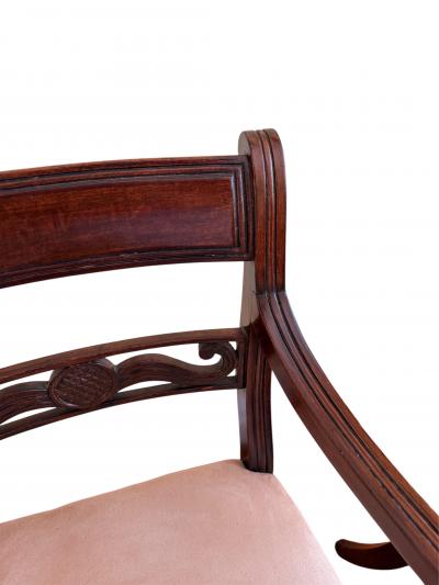 5 Regency Mahogany Dining Chairs