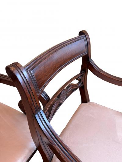 5 Regency Mahogany Dining Chairs
