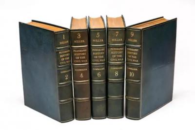 5 Volumes Francis T Miller The Photographic History of the Civil War 