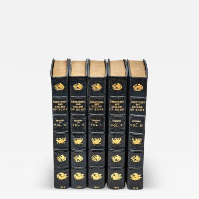 5 Volumes Guglielmo Ferrero The Greatness and Decline of Rome 