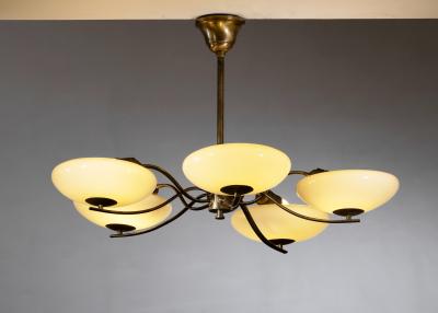 5 armed chandelier