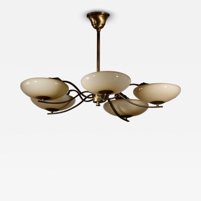5 armed chandelier