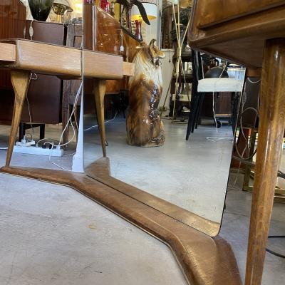 50s Italian Mirror with Nightstands 