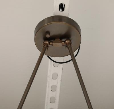 6 ARM OIL RUBBED BRONZE CHANDELIER