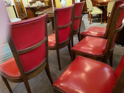 6 Art Deco French Dining Room or Side Chairs