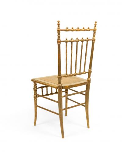 6 French Victorian Ballroom Side Chairs