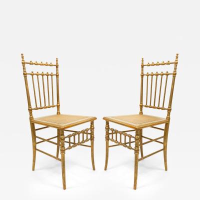 6 French Victorian Ballroom Side Chairs