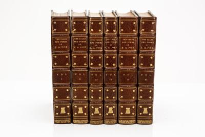 6 vol Edgar Allan Poe The Tales and Poems of Edgar Allan Poe 