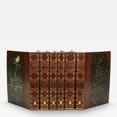 6 vol Edgar Allan Poe The Tales and Poems of Edgar Allan Poe 