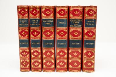 6 vol Jane Austen The Novels of Jane Austen Third Edition 