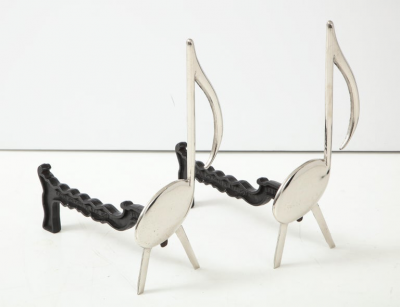 6pc Musical Note Fireplace Set