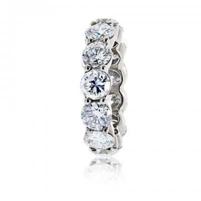 7 15cttw Round Brilliant Cut Diamond Eternity Ring