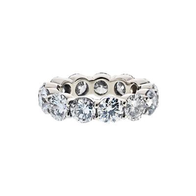 7 15cttw Round Brilliant Cut Diamond Eternity Ring
