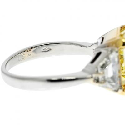 7 CARAT RADIANT CUT DIAMOND FANCY YELLOW GIA 7 05 CARAT FANCY YELLOW VS2