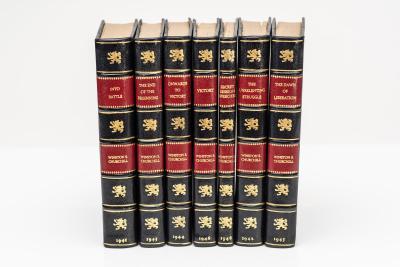 7 Vol Winston Churchill War Speeches First Edition