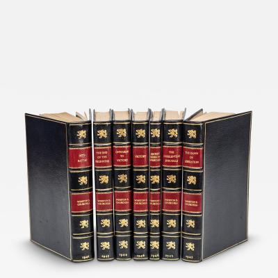7 Vol Winston Churchill War Speeches First Edition