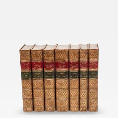 7 Volumes M A Thiers History Of The Consulate and The Empire Of France