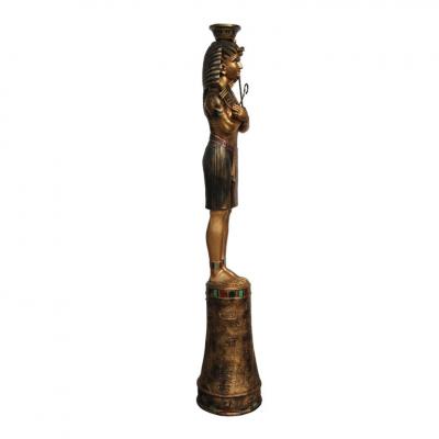 70 Egyptian Pharaoh Statue Floor Lamp