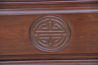 7ft Chinese Chippendale Console or Bar