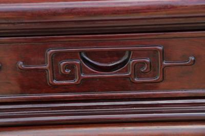 7ft Chinese Chippendale Console or Bar