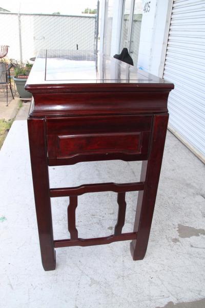 7ft Chinese Chippendale Console or Bar