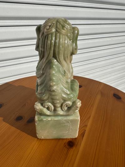 8 Soapstone Foo Dog Sculpture