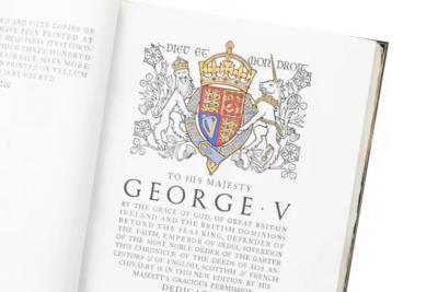 8 Volumes Jean Froissart Froissarts Chronicles 