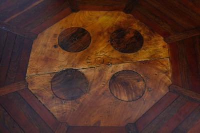 8 sided American Folk Art Table