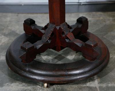 8 sided American Folk Art Table