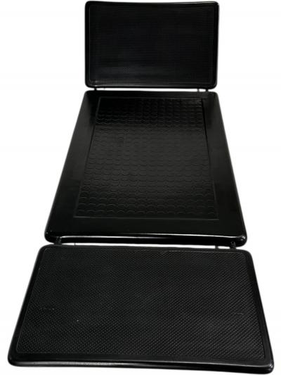 80 s Rubber Tread Chaise Lounge by Dema Italia Italy