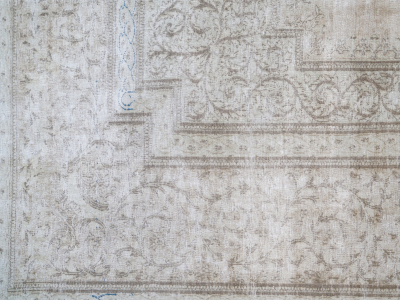 810 x 1110 Persian Kerman overdyed rug