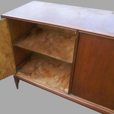 8FT Vintage Wood Credenza Breakfront Sideboard Buffet