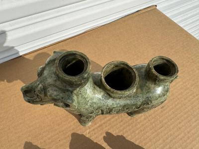 9 5 x 10 5 Jade Ram Incense Burner