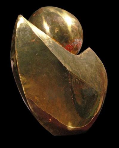 Mate Lapierre Bronze sculpture French c 1970