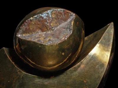 Mate Lapierre Bronze sculpture French c 1970