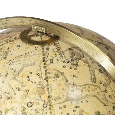 A 12 Inch Celestial Table Globe by Harris and Son