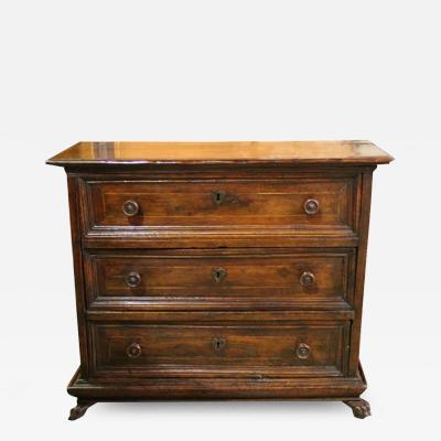 A 17th Century Tuscan Walnut Commodino