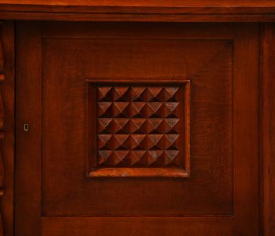 A 1940s Oak Sideboard