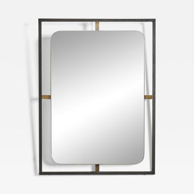 A 1950s Steel Mirror