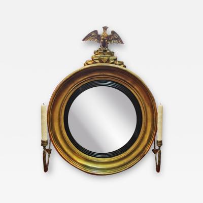 A 19th Century English Regency Convex Mirror