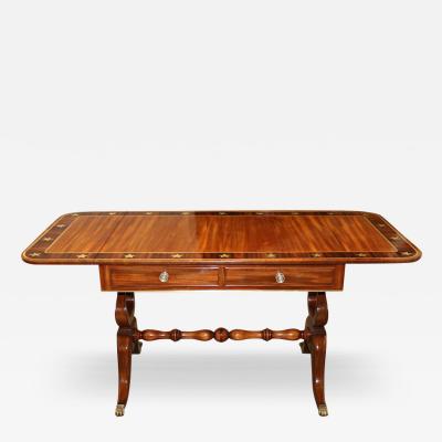 A 19th Century English Regency Mahogany Sofa Table